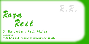 roza reil business card